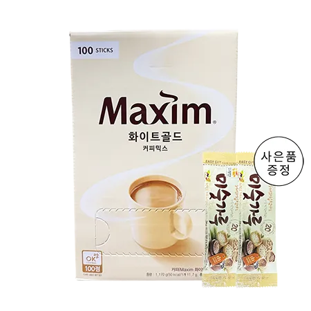 (동서) 맥심 화이트골드 믹스 100T