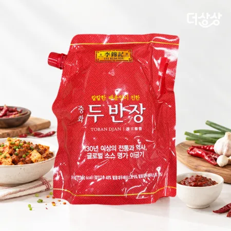 이금기 중화두반장 스파우트팩 1.9kg 업소용 대용량 마파두부소스