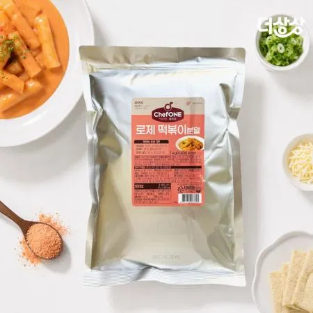 대상 쉐프원 로제 떡볶이분말 1kg 업소용 떡볶이 양념 만능소스