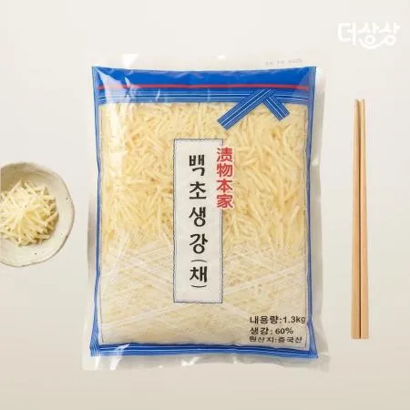 토호 백초생강 (채) 1.3kg 일식 생강채 초절임 장어구이용