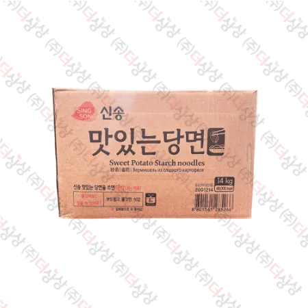 신송 맛있는 당면 14kg 고구마 100% 대용량 벌크 업소용