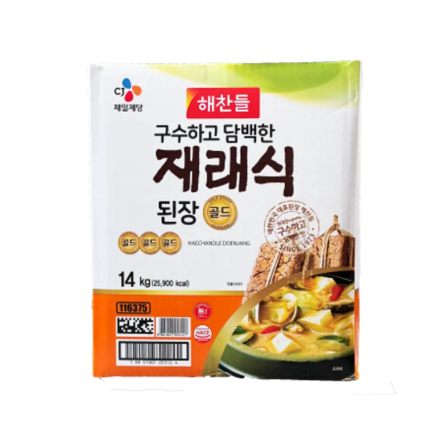 해찬들 재래식 된장 14kg 이미지