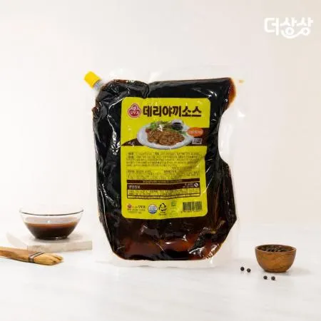 오뚜기 데리야끼 소스 (스파우트) 2kg 일식 닭꼬치 덮밥 양념