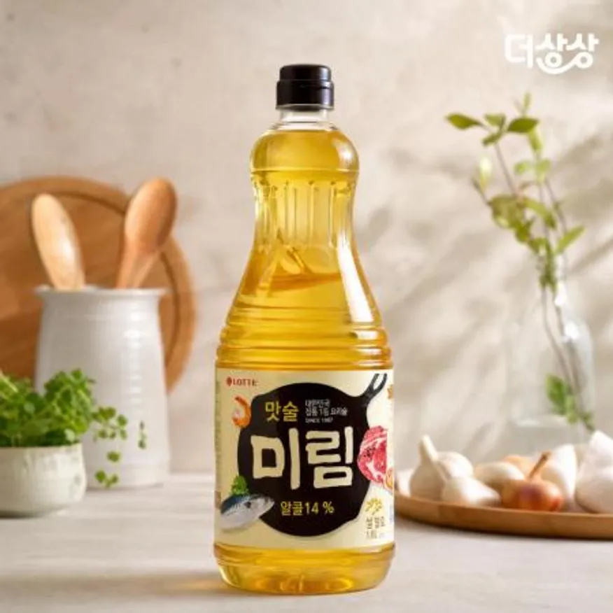 롯데 맛술 미림 1.8L 요리용 미향 요리술 잡내제거 이미지