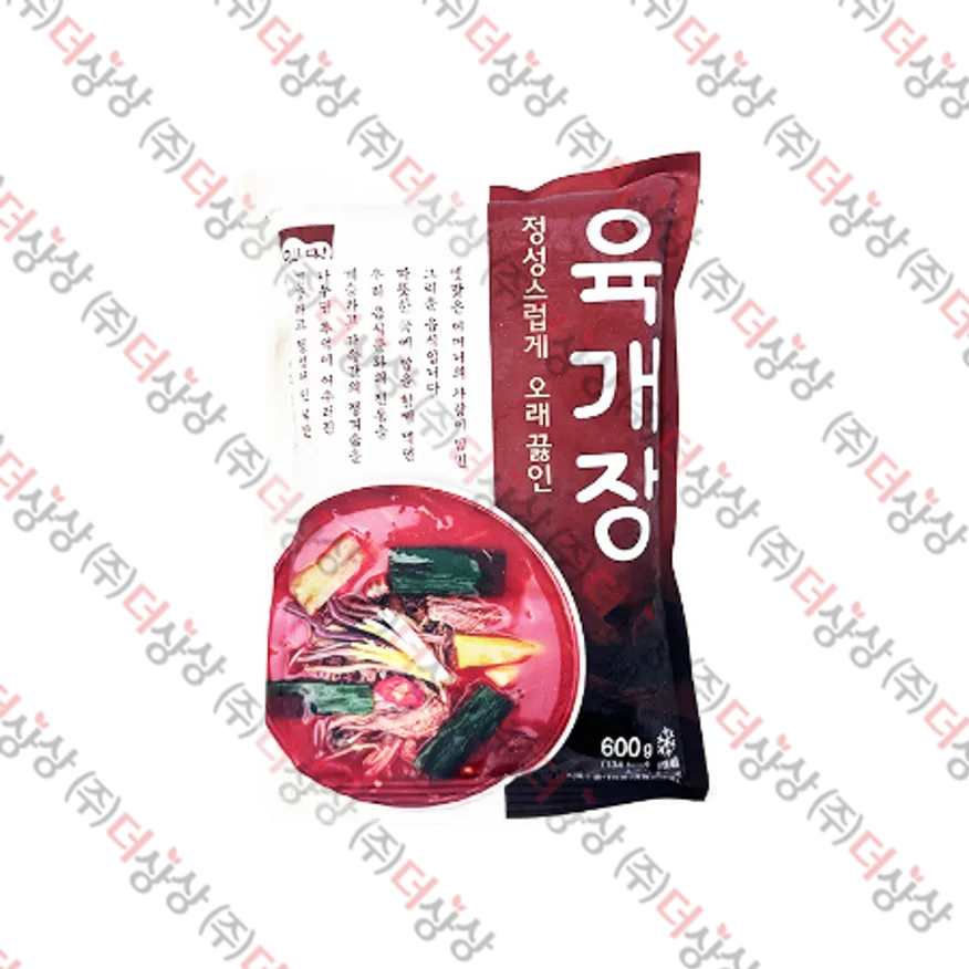 고향식품 옛맛 육개장 600g x 25개/box 밀키트 간편조리 이미지