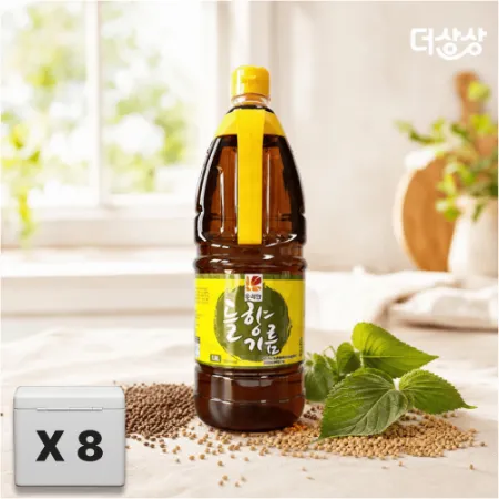 뚜레반 들향기름 1.8L x 8개/box 식당용 들깨향기름 향미유
