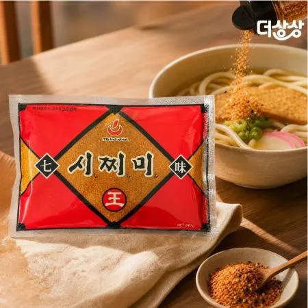 엠에스산업 왕 시찌미 시치미 240g 일식 고추양념 우동스프 조미료