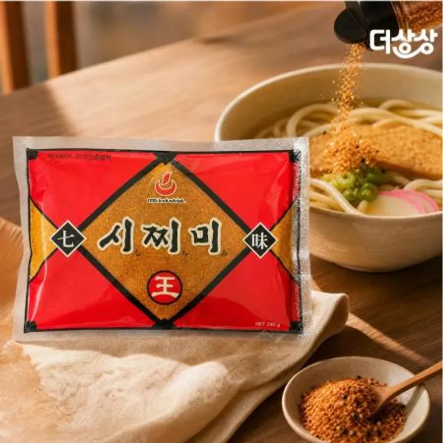 엠에스산업 왕 시찌미 시치미 240g 일식 고추양념 우동스프 조미료 이미지