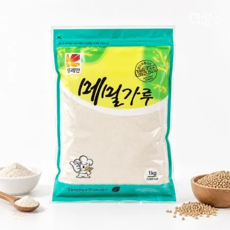 뚜레반 메밀가루 1kg 메밀분말 