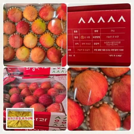 경북 의성 사과 5kg 내외 16~18과 (보자기포장 포함) 아삭한 식감 단단한 껍질 국내산 과일 선물세트 이미지