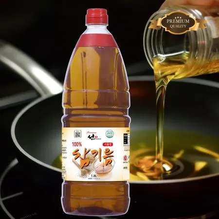 프리미엄 시골집 참기름 1.8L 가정용 업소용 식당용 통깨 참기름