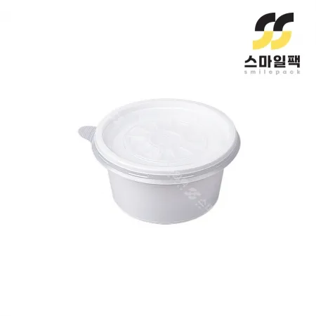 [JH] 일회용 95파이 국물용기 소 백색 1000개세트[몸통+뚜껑]