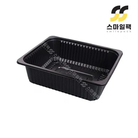 [JH] 일회용 실링용기 23197 흑색 600개[1박스]
