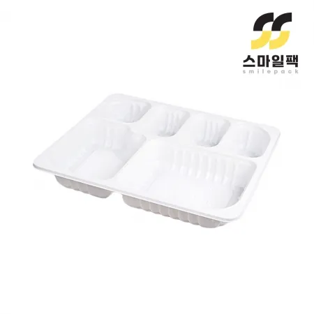 [JH] 일회용 실링용기 23193-6A 백색 600개[1박스]