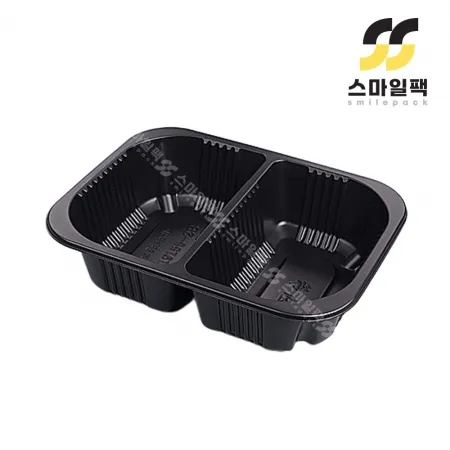 [JH] 일회용 실링용기 19155-2B 흑색 900개[1박스]