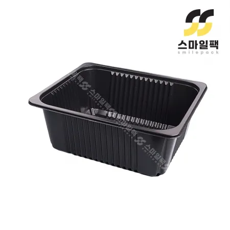 [JH] 일회용 실링용기 23199 흑색 600개[1박스]