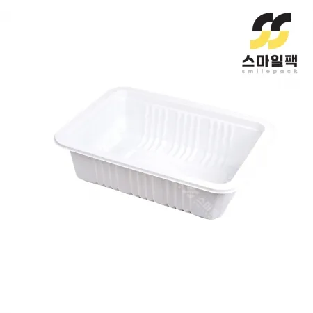 [JH] 일회용 실링용기 21호 백색 800개[1박스]
