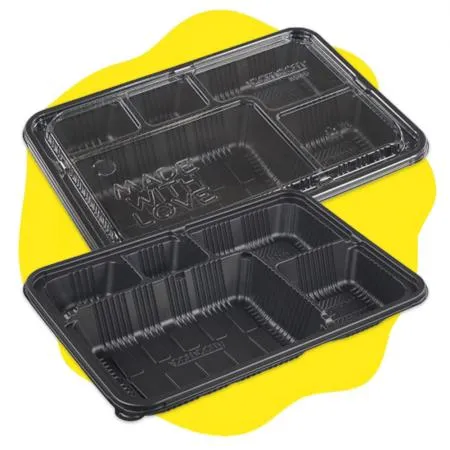 [COM-8909] 5칸 돈가스용기 200개세트