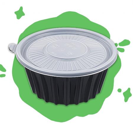 ★[특가★[CC] 195파이 냉면용기 대(흑색) 200개세트