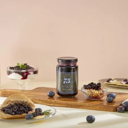 잼민트 75% 고함량 무첨가 저당 과일잼 3종(딸기잼, 블루베리잼, 사과잼) 각 270g 이미지