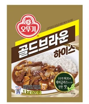 오뚜기 골드브라운하이스 / 1kg / ea