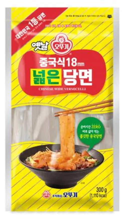 오뚜기 넓은당면 (중국당면) -18mm / 300g / ea 이미지