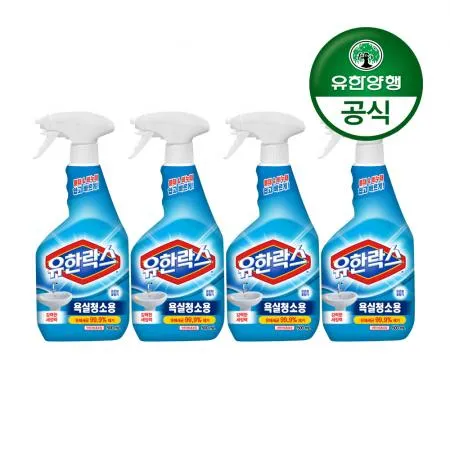 [유한양행]유한락스 욕실청소용 세정제 500mL+500mL 2개