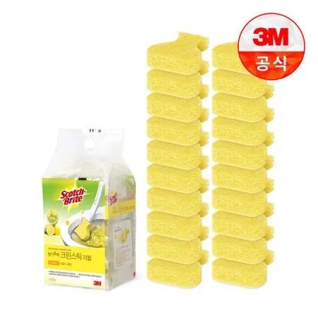 [3M]뉴 향기톡톡 크린스틱 레몬향 5입 X 4개