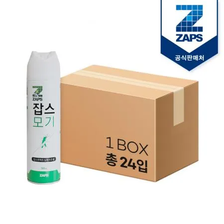 [잡스]퍼펙트킬 에어로솔 모기약 500ml 24개