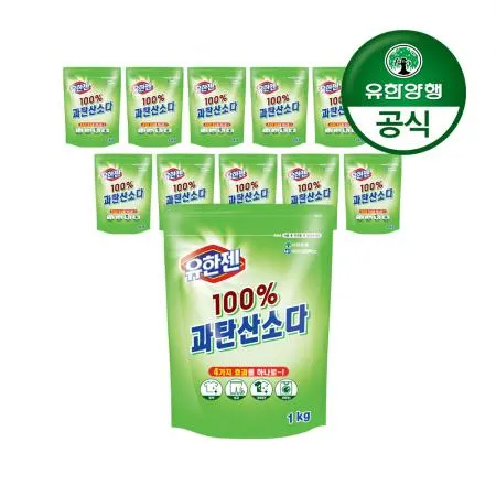 [유한양행]유한젠 과탄산소다(분말) 리필 1kg 12개