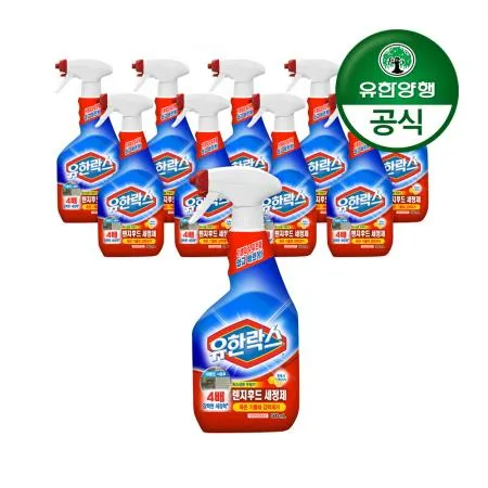 [유한양행]유한락스 레인지후드 세정제 500ml 10개