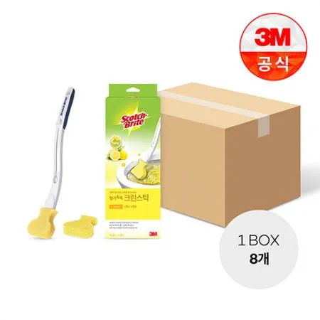 [3M]뉴 향기톡톡 크린스틱 레몬향 1H 2R 1BOX(8개)