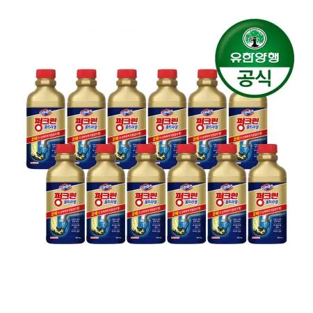 [유한양행]유한락스 펑크린 울트라겔 500ml 12개