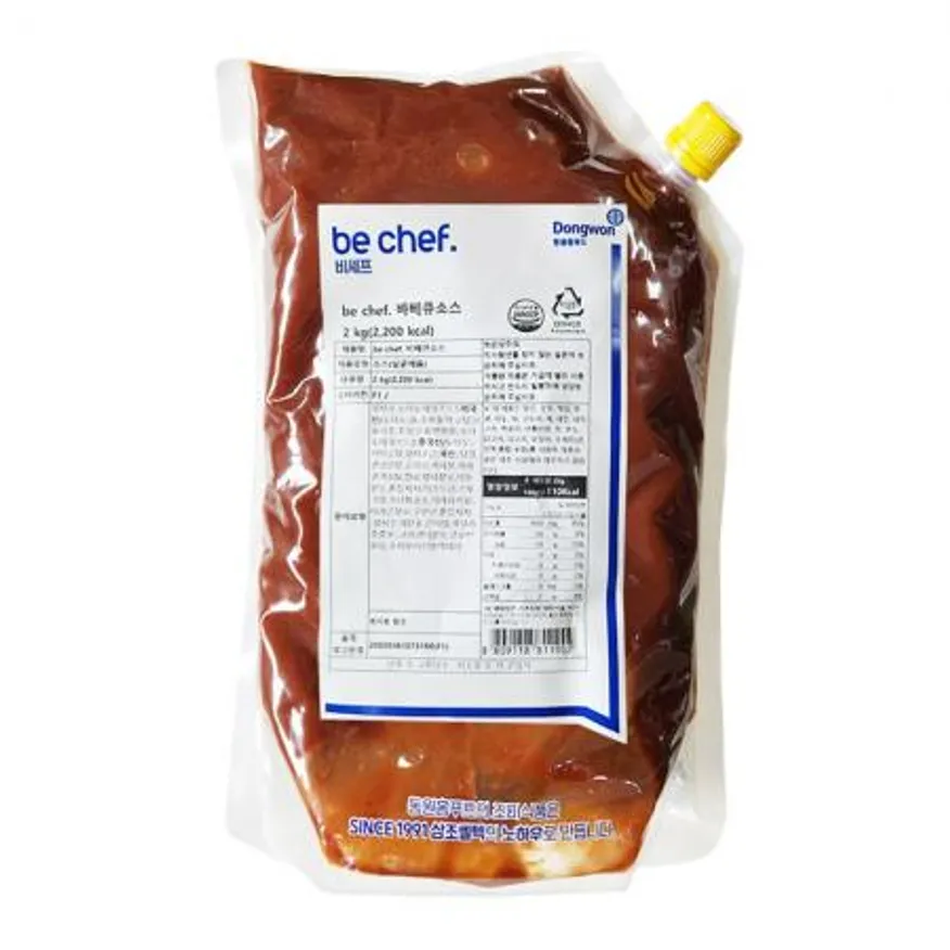 비셰프 바베큐소스 2kg (보통맛) 이미지
