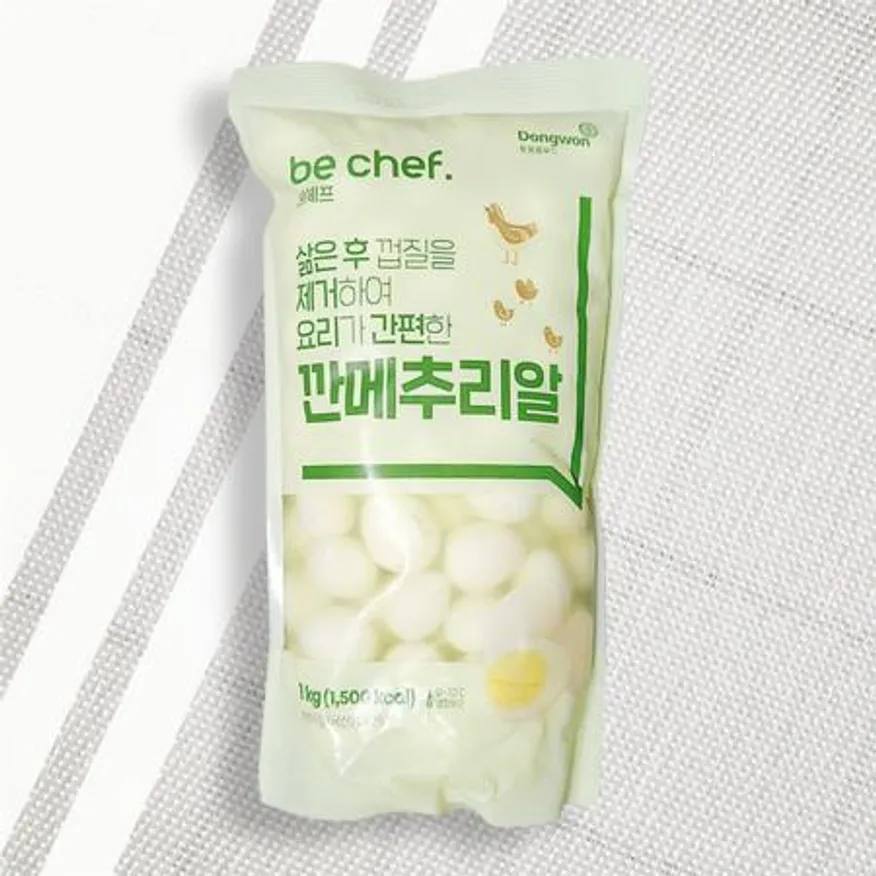 동원 비셰프 깐메추리알 1KG (냉장포장) 이미지