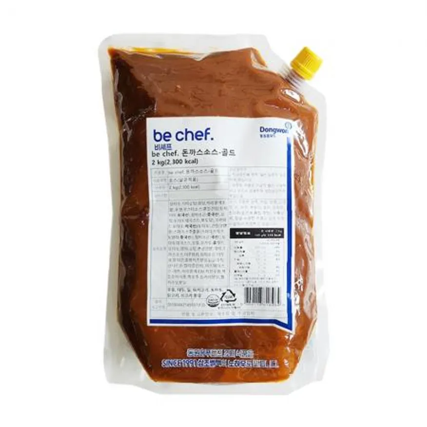 동원 비셰프 돈까스소스 골드 2kg 돈가스 소스 이미지
