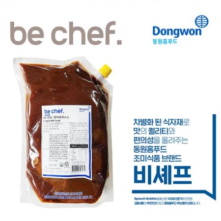동원 비셰프 핫바베큐소스 2kg