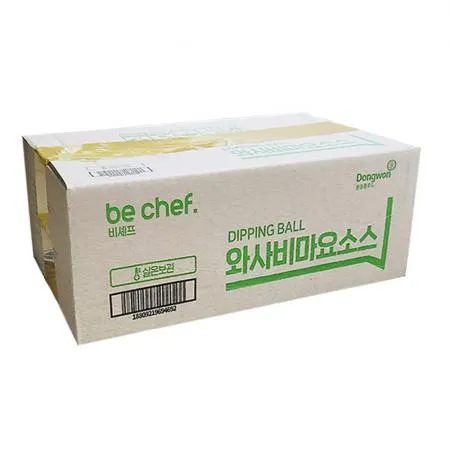동원 비셰프 와사비마요 30Gx32EA 일회용 디핑볼 디핑소스 이미지