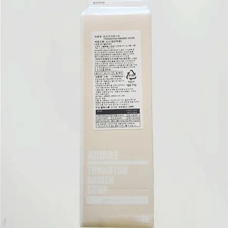 아리아케 돈코츠 라면스프 1.8L 돈코츠라멘 소스 이미지