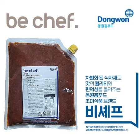 동원 비셰프 마라요리소스 1kg 마라탕소스