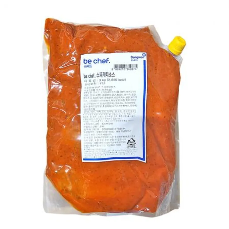 동원홈푸드 비셰프 스파게티 소스 3kg 이미지