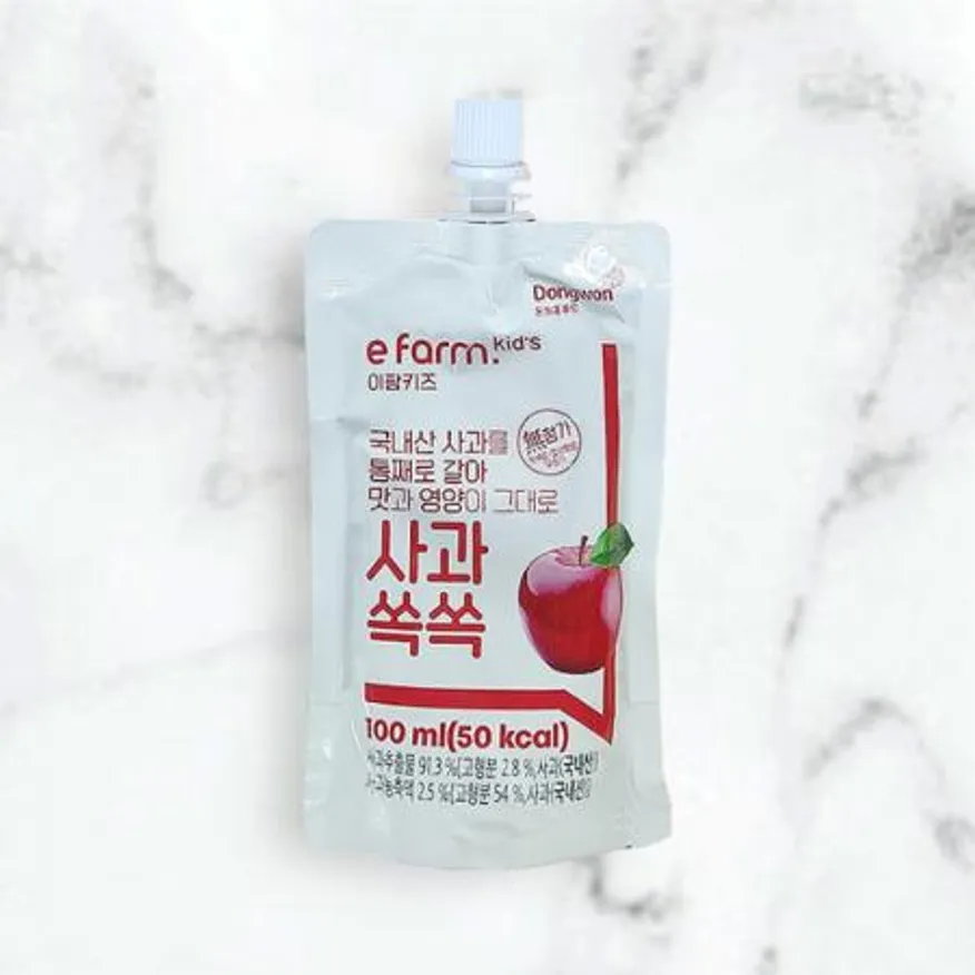 동원 비셰프 사과 쏙쏙주스 100ml 사과주스 이미지