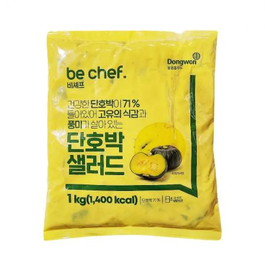 동원홈푸드 비셰프 단호박샐러드 1kg (냉장) 이미지