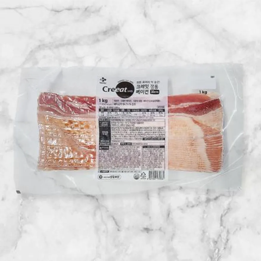 CJ 크레잇 정통 베이컨 1KG (냉동) 이미지