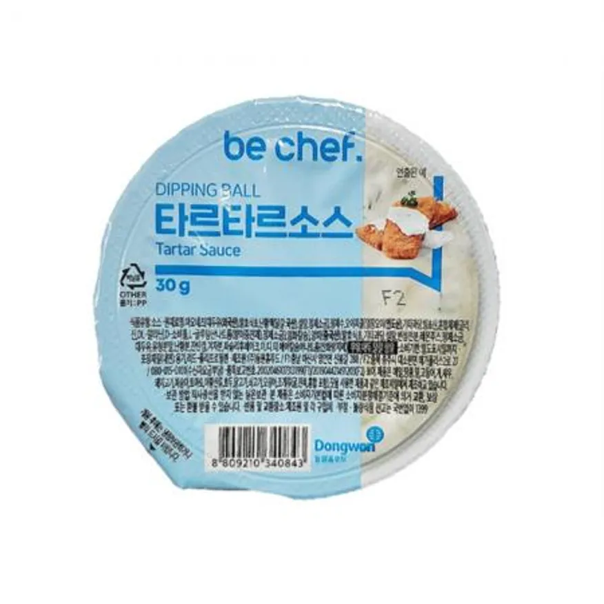 동원 비셰프 타르타르소스 30Gx32EA 일회용 디핑볼 디핑소스 이미지
