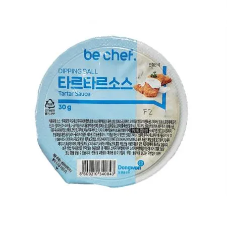 동원 비셰프 타르타르소스 30Gx32EA 일회용 디핑볼 디핑소스 이미지