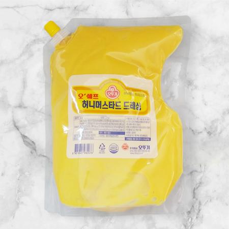 오뚜기 오쉐프 허니머스타드소스 2kg