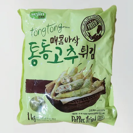 세진 통통 고추튀김 1KG (냉동)