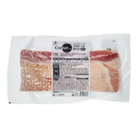 CJ 크레잇 정통 베이컨 1KG (냉동) 이미지
