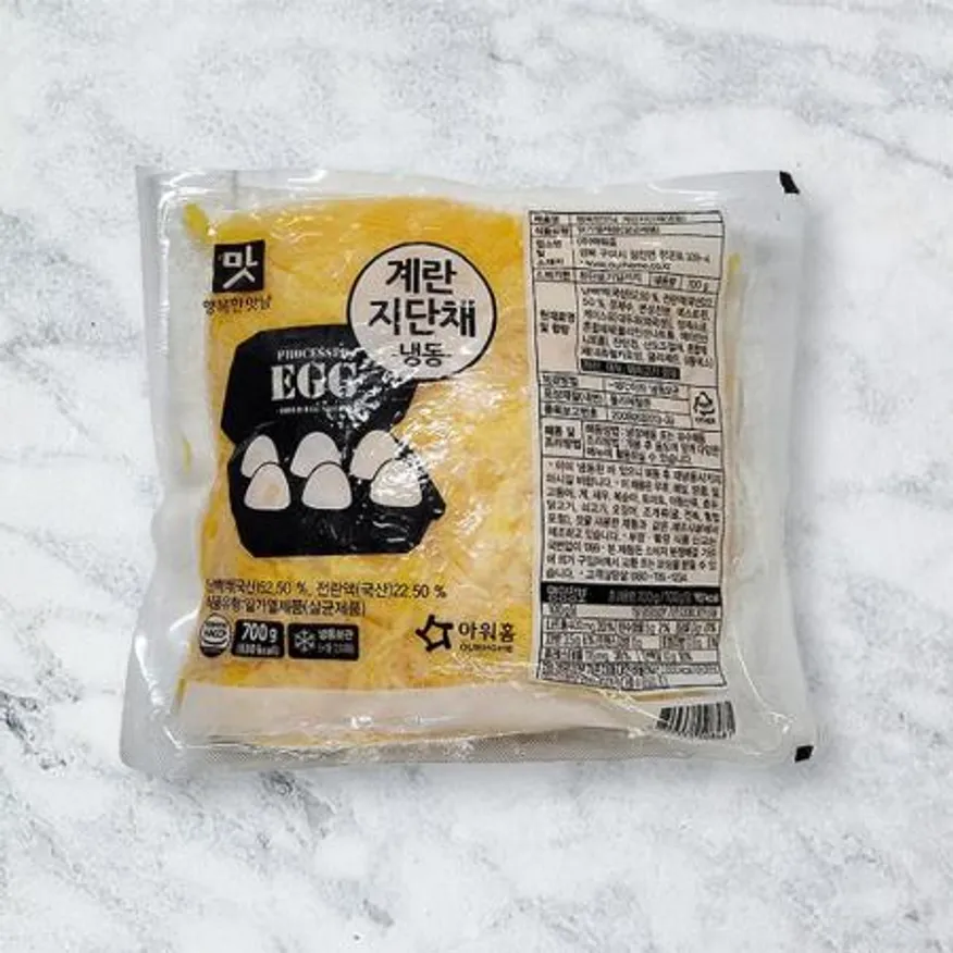 아워홈 계란 지단채 700g 지단 계란채 (냉동) 이미지